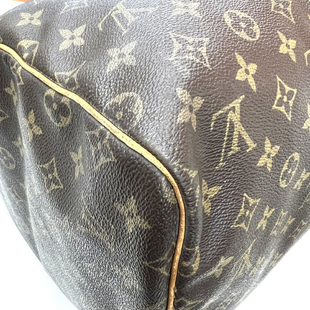 LOUIS VUITTON Keepall 55 Monogram Boston Bag M41424 VI873 Men's Women's - Picture 8 of 10